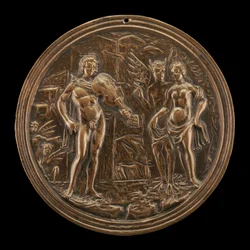 Orpheus Megváltó Eurydikét, 15. század vége – 16. század eleje.