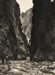 „Birodalom építése” a fasiszta korban: egy szurdok Endelinél, 1936.09.05. (f/w fotó)