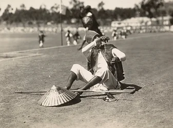 „Birodalom építése” a fasiszta korban: egy abesszin minta részlete, 1936.05.09. (f/w fotó)