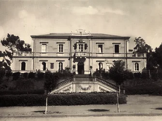 „Birodalom építése” a fasiszta korban: Asmarai parancsnoki központ, 1936.09.05. (f/w fotó)