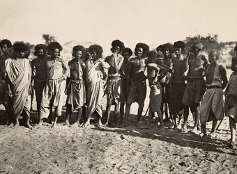 „Birodalom építése” a fasiszta korban: Beni Amer törzs, 1936.09.05. (f/w fotó)