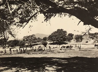 „Birodalom építése” a fasiszta korban: kutak az alsó síkságon, 1936.05.09. (f/w fotó)