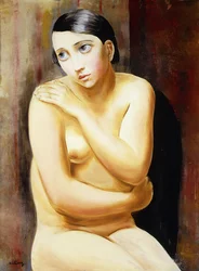 Ülő meztelen nő; Femme Nue Assise