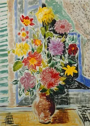 Virágváza; Vase de Fleurs