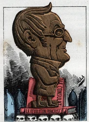 Adolphe Thiers (1797-1877), a Francia Köztársaság elnökének portréja