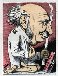 Jules Simon (1814-1896) francia politikus portréja
