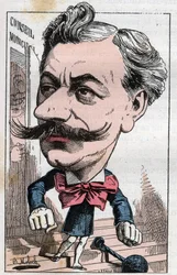 Louis Andrieux (1840-1931) francia jogász és politikus portréja