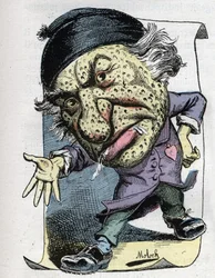 Louis Veuillot (1813-1883) francia újságíró és író portréja