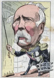 Patrice de Mac Mahon, a francia Marechal, 1859-ben, Magenta hercegének (1808-1893) portréja, a köztársasági elnök 1873 és 1879 között