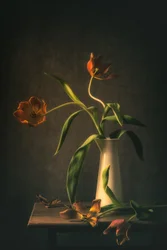 Hangulatos tulipáncsendélet