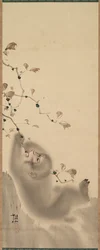 Egy ágon lógó majom, 1780.