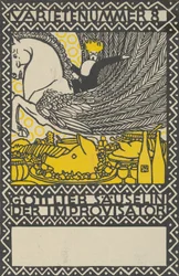 8. felvonás: Gottlieb Säuselin, a rögtönzött 8. fajta: Gottlieb Säuselin, az improvizáló..., 1907.