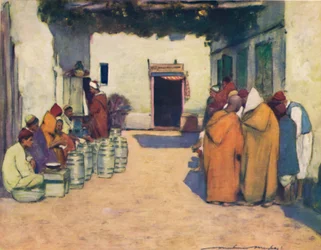 Egy udvar, 1903