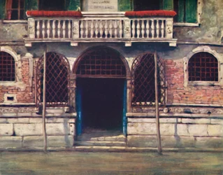 "A Doorway, Velence", 1903