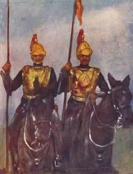 „Őfelsége Dogra Sowar Kashmir testőre”, 1903