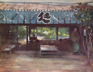"A karcsú fa teaháza", 1887, 1901