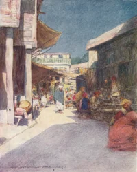 Egy keskeny utca, 1905