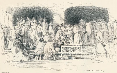 Déli nap Pueblában, 1895, 1896