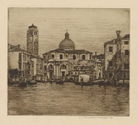 A Grand Canal St. Geremia tornyát mutatja