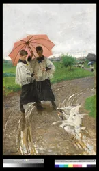 A fesztiválról hazatérve, 1880