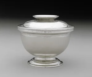 Cukortál, c. 1745-1775 (ezüst)