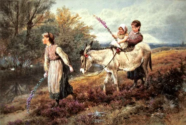 The Ride Home (akvarell testfestékkel papíron)