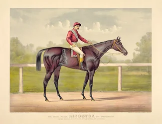 Grand Racer Kingston, Currier & Ives