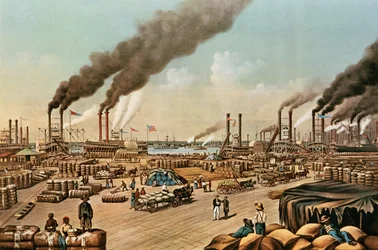 The Levee – New Orleans, 1884