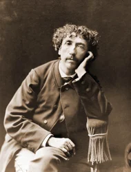 Charles Garnier, a párizsi opera építésze 1825-1898 portréja (fotó)