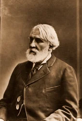 Yvan Tourgueneff vagy Tourgueniev portréja