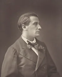 François Coppée francia költő és regényíró, 1842-1908, c. 1876.