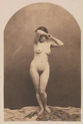 [Álló női akt], 1860-61.
