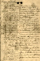 Bonaparte tábornok feljegyzése, 1795. szeptember 13., 1921.
