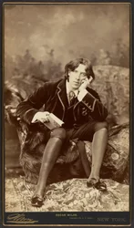 Oscar Wilde, 1882 (albumén ezüst nyomat)