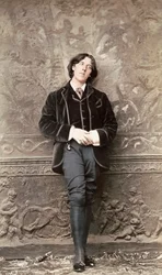 Oscar Wilde, az 1880-as évek eleje (fotó)