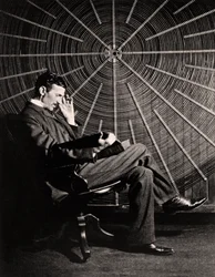 Nikola Tesla portréja, 1890