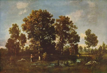 Napsütéses napok az erdőben, c1850, c1915