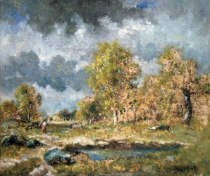 A tó, 19. század közepe.