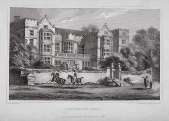 Fountains Hall (metszet)