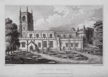 Skipton templom (metszet)