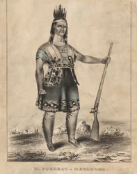 E. Forrest Metamora szerepében