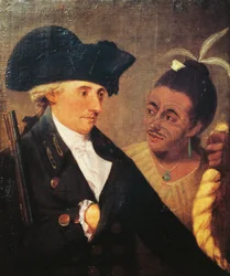 Charles Clerke kapitány (1741-1779), James Cook (1728-1779) angol kapitány és útitárs portréja. Nathaniel Dance-Holland (1735-1811) festménye