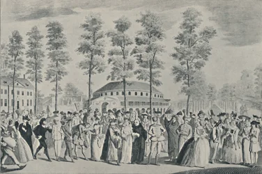A jubileumi bál a Ranelagh Gardensben, 1749. április 26., 1920.