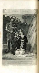 William Shakespeare János király. Előadás a Covent Gardenben 1811. április 20-án, szombaton