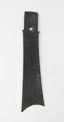 Villás véső (zhang), Qijia kultúra, ie 2500-2000 körül (jáde (nefrit))