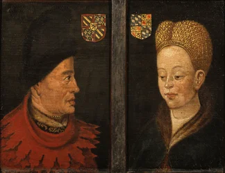 A rettenthetetlen János és a bajor Margit portréi, 16. század