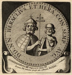 Hérakleiosz és Konstantin bizánci császárok III.