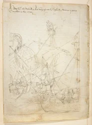 Pamut Julius E. IV, art. 6, The Beauchamp Pageants, 1483 körül (tinta pergamen)
