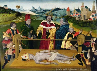 Szent Erasmus vértanúsága