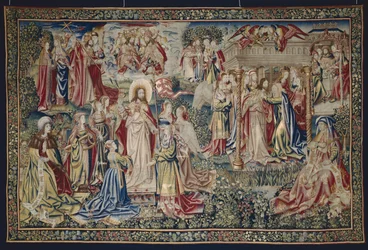 A feltámadás az ember megváltásának allegóriájából, 1500-10.